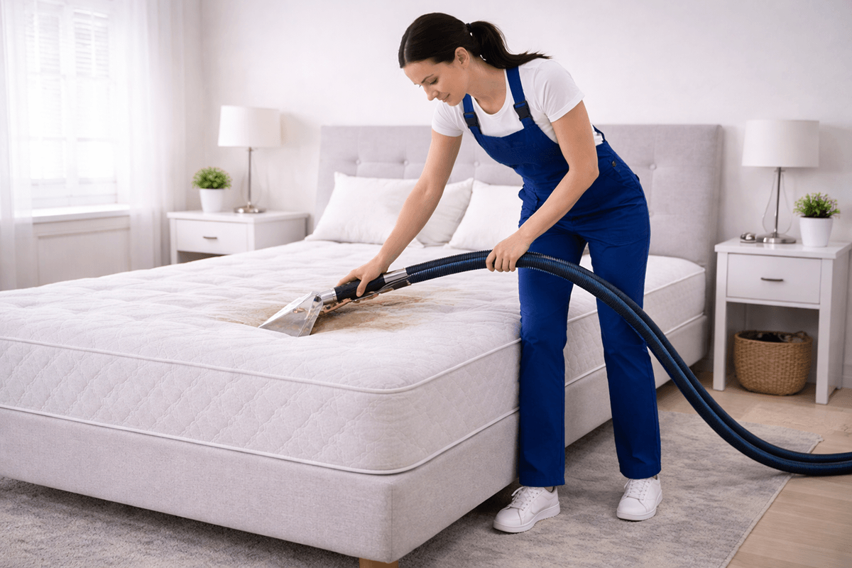 Professional mattress cleaning Lethbridge service using deep extraction
